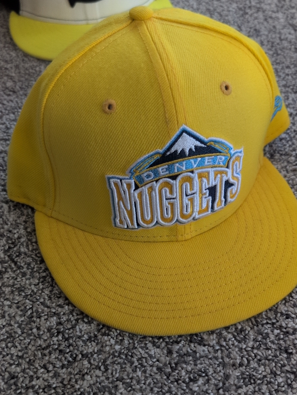 New Era Yellow Denver Nuggets Men's Snapback Hat